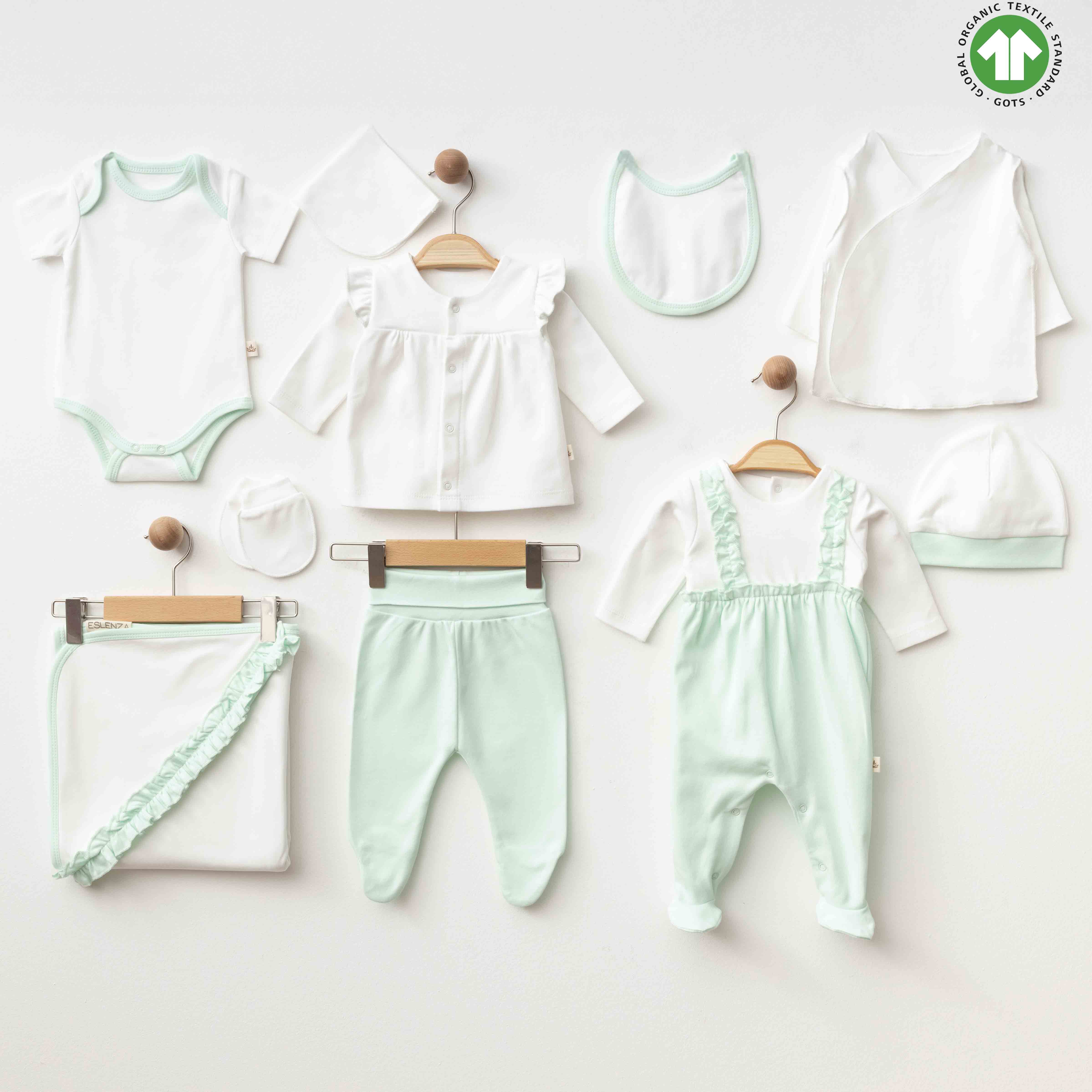 Organic 10 Pieces Newborns Sets