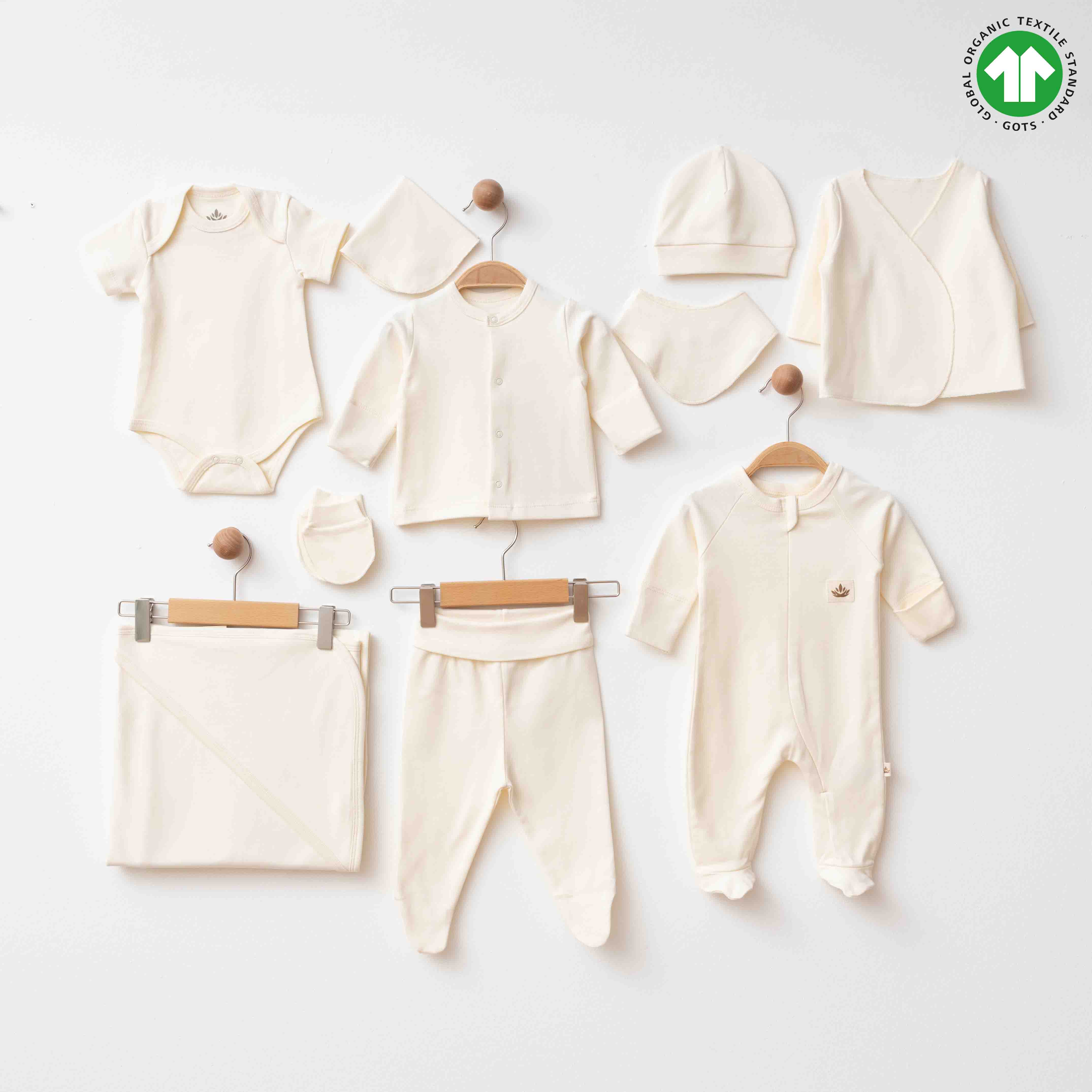 Organic 10 Pieces Newborns Sets