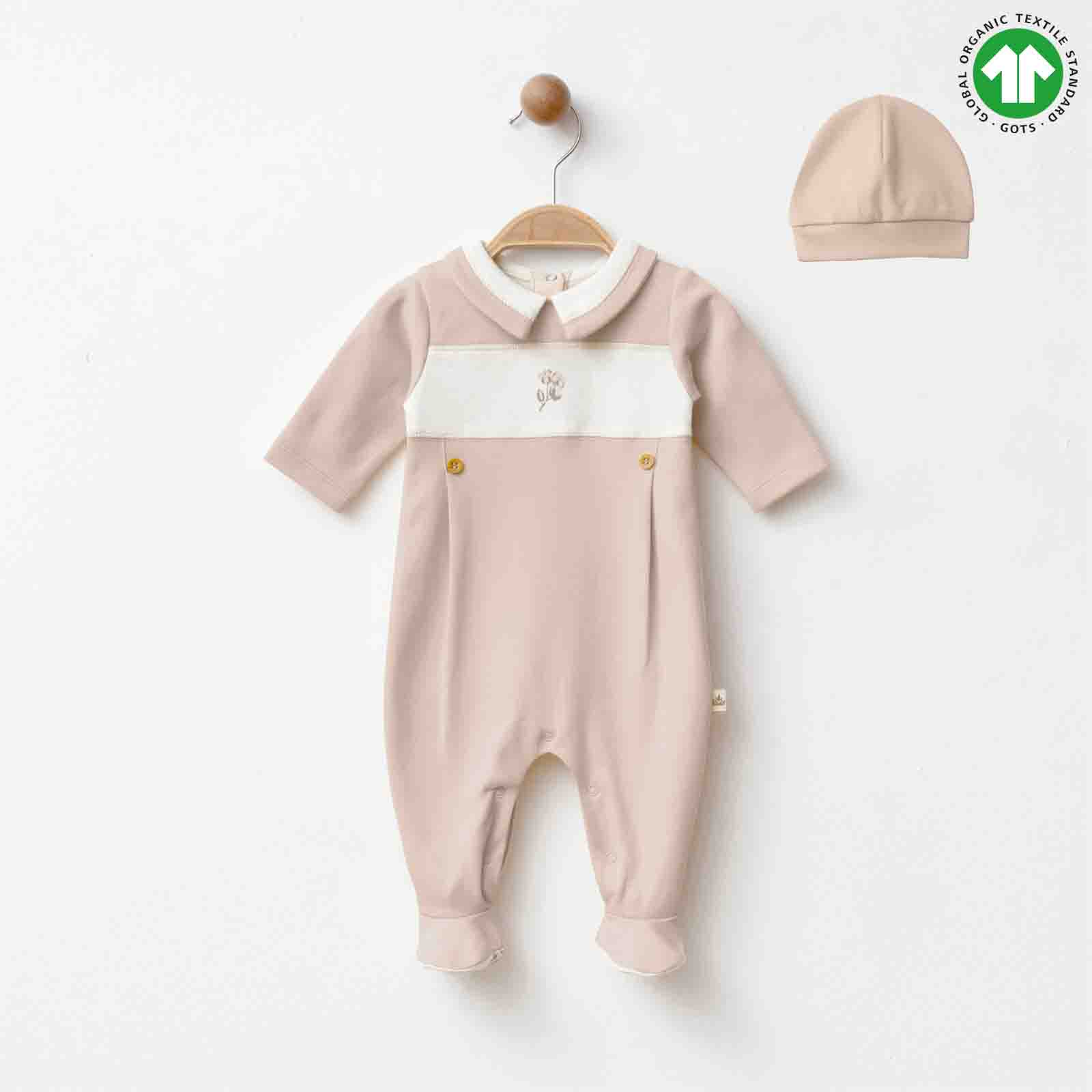 Organic Romper with Hat
