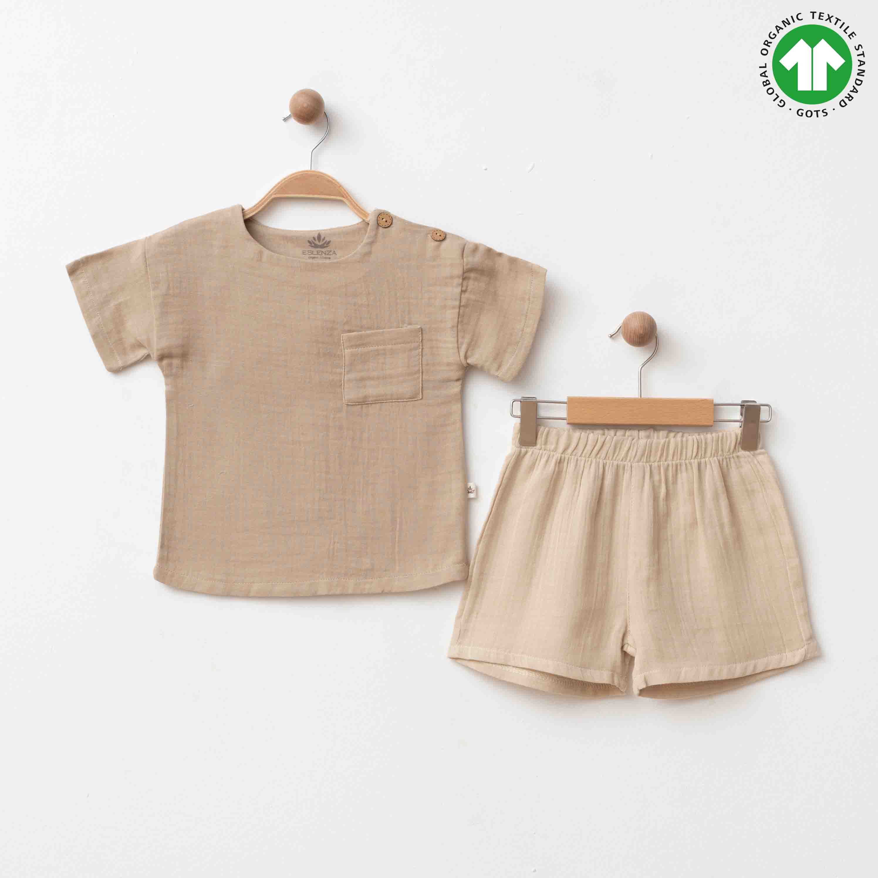 Organic Muslin 2 Pieces Set