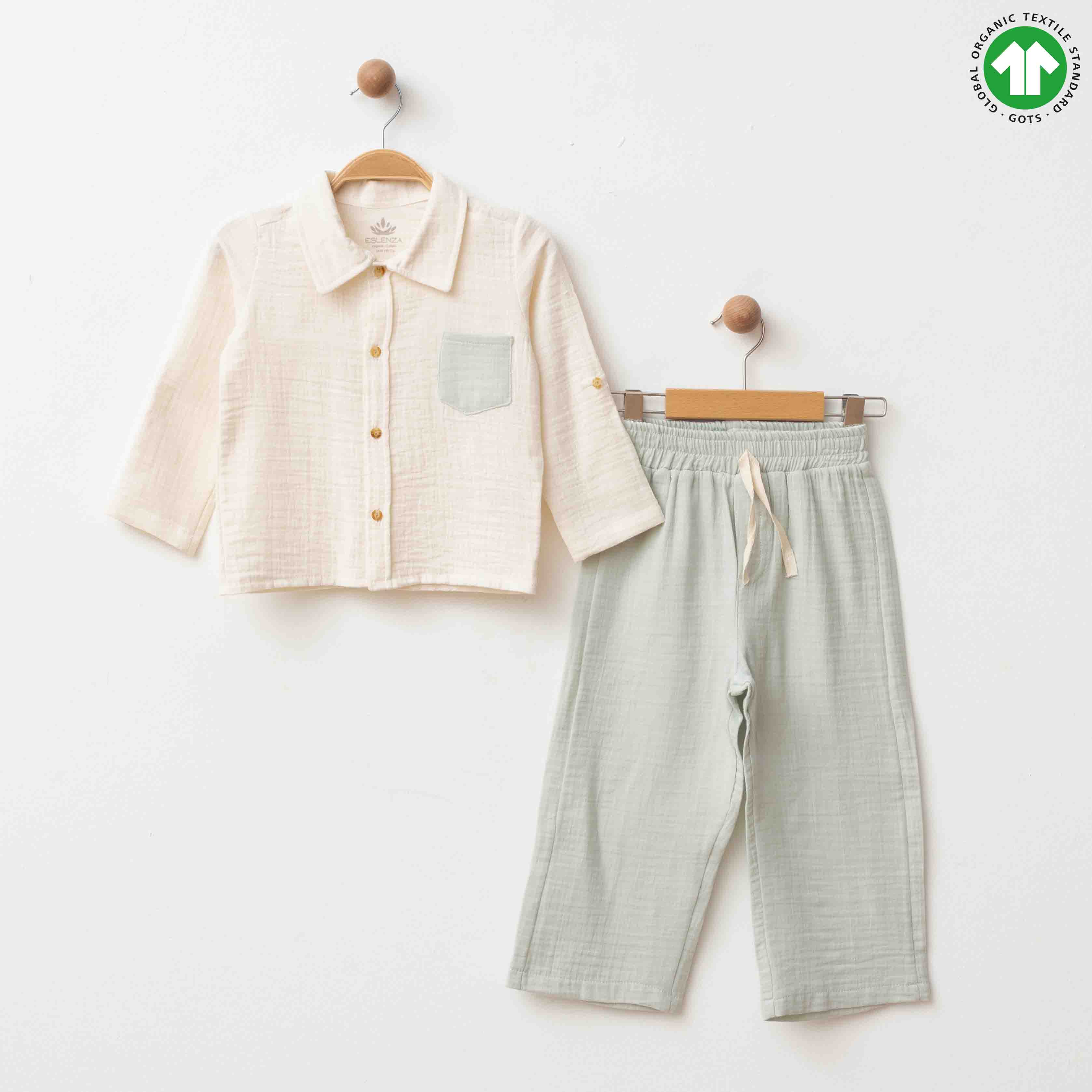 Organic Muslin 2 Pieces Set
